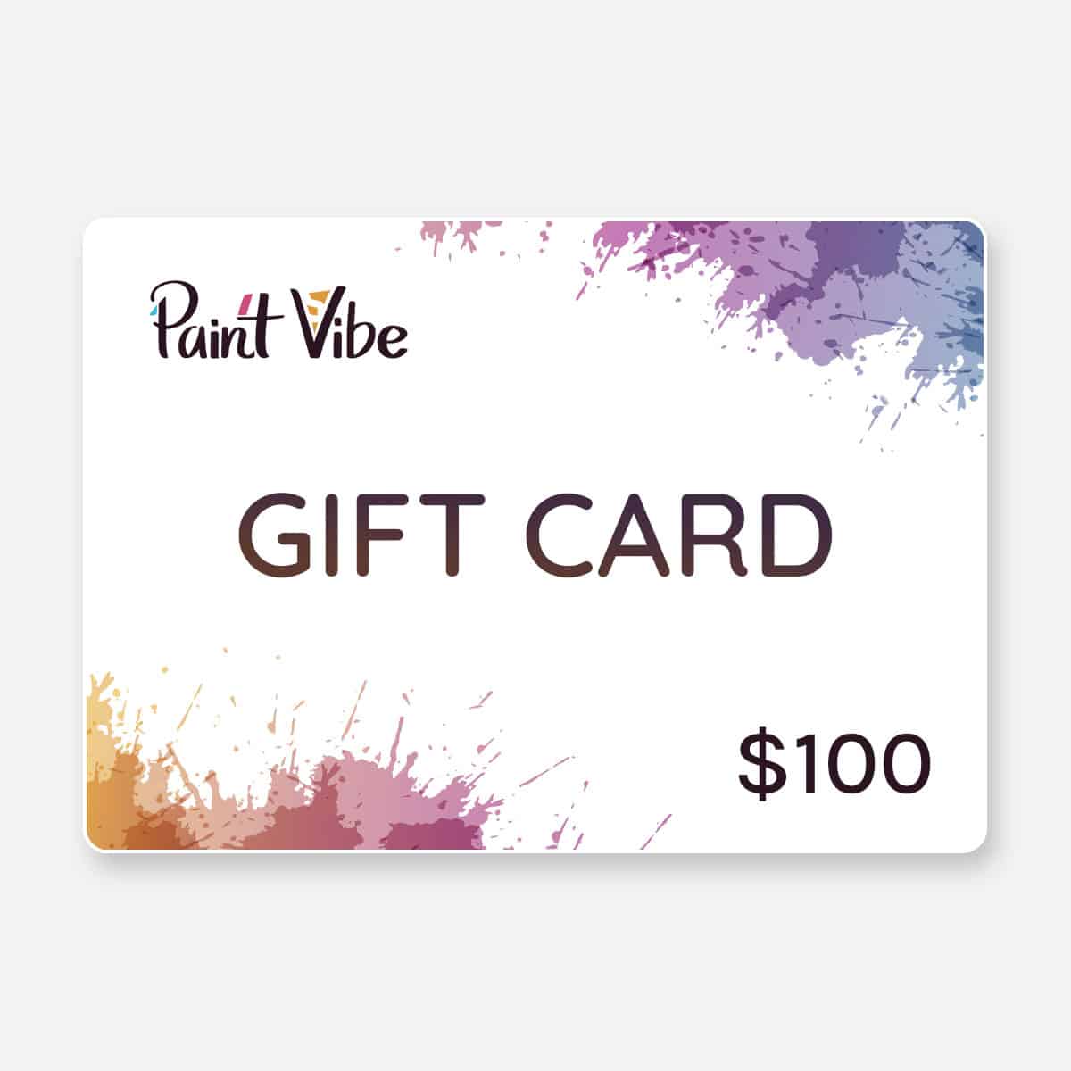 PaintVibe Gift Card
