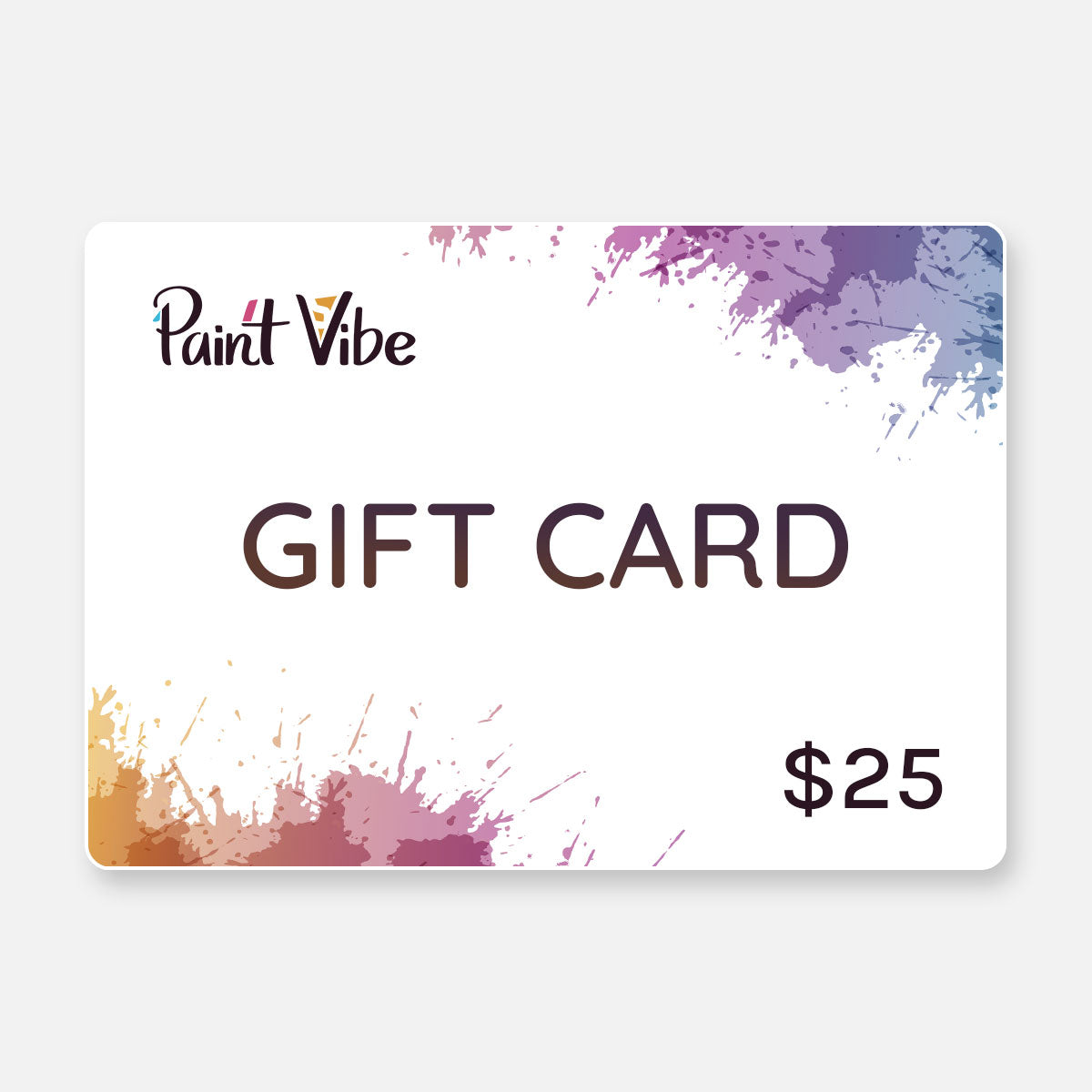 PaintVibe Gift Card