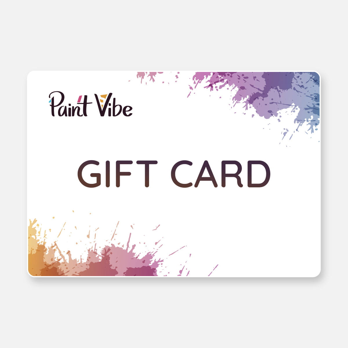 PaintVibe Gift Card