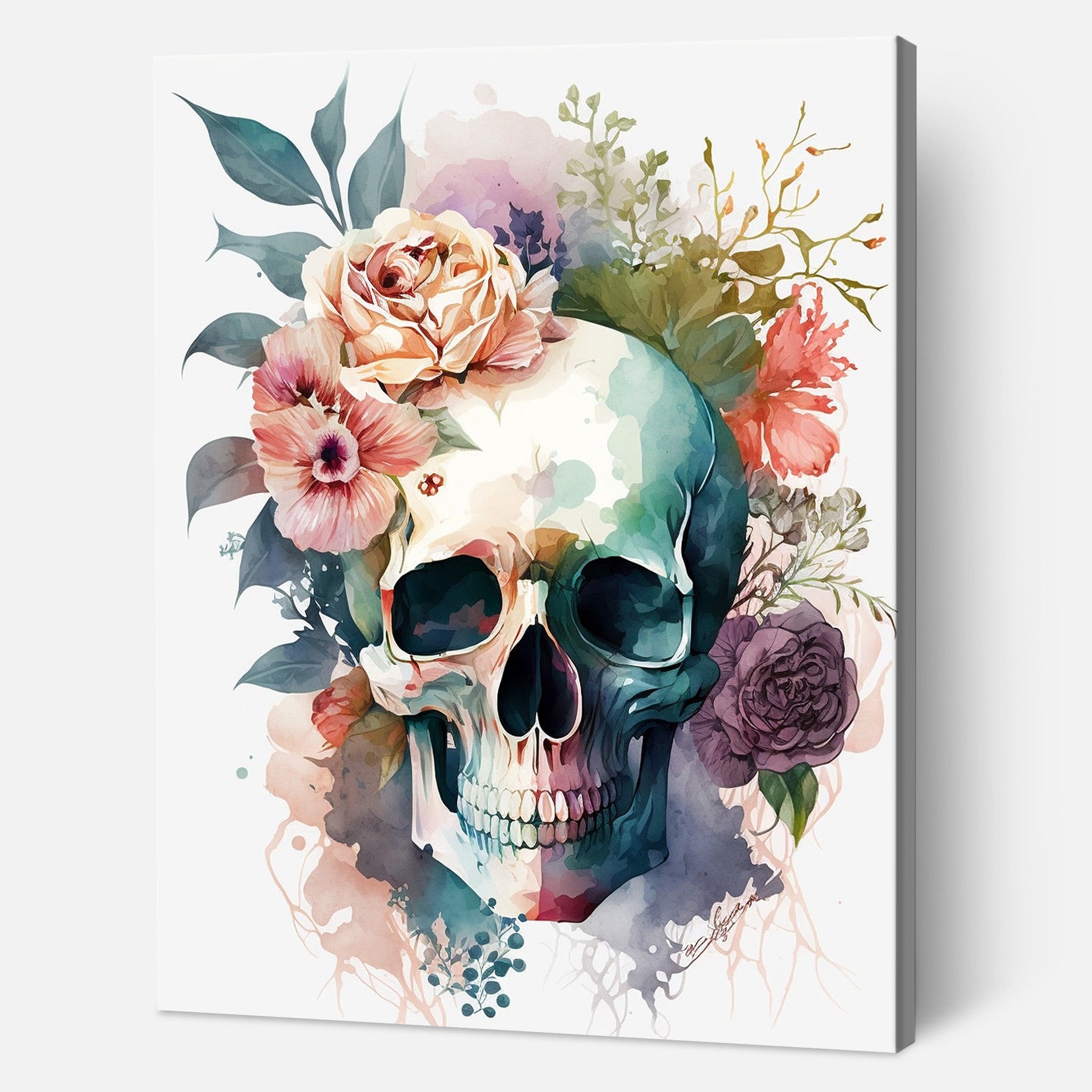 Floral Skull