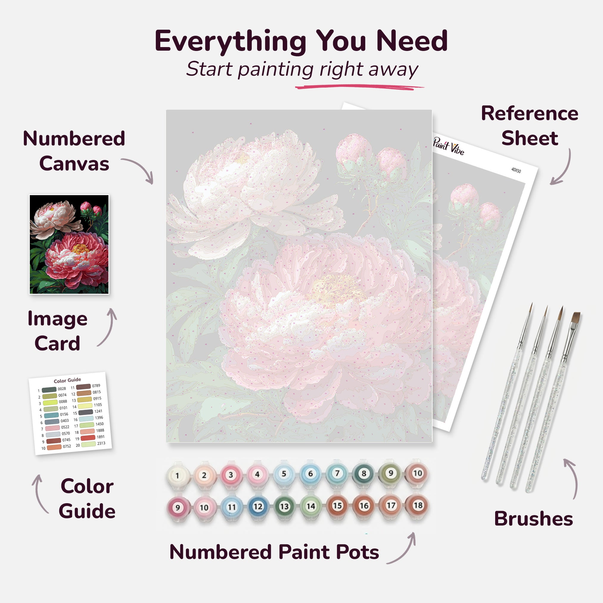 Bright Peonies