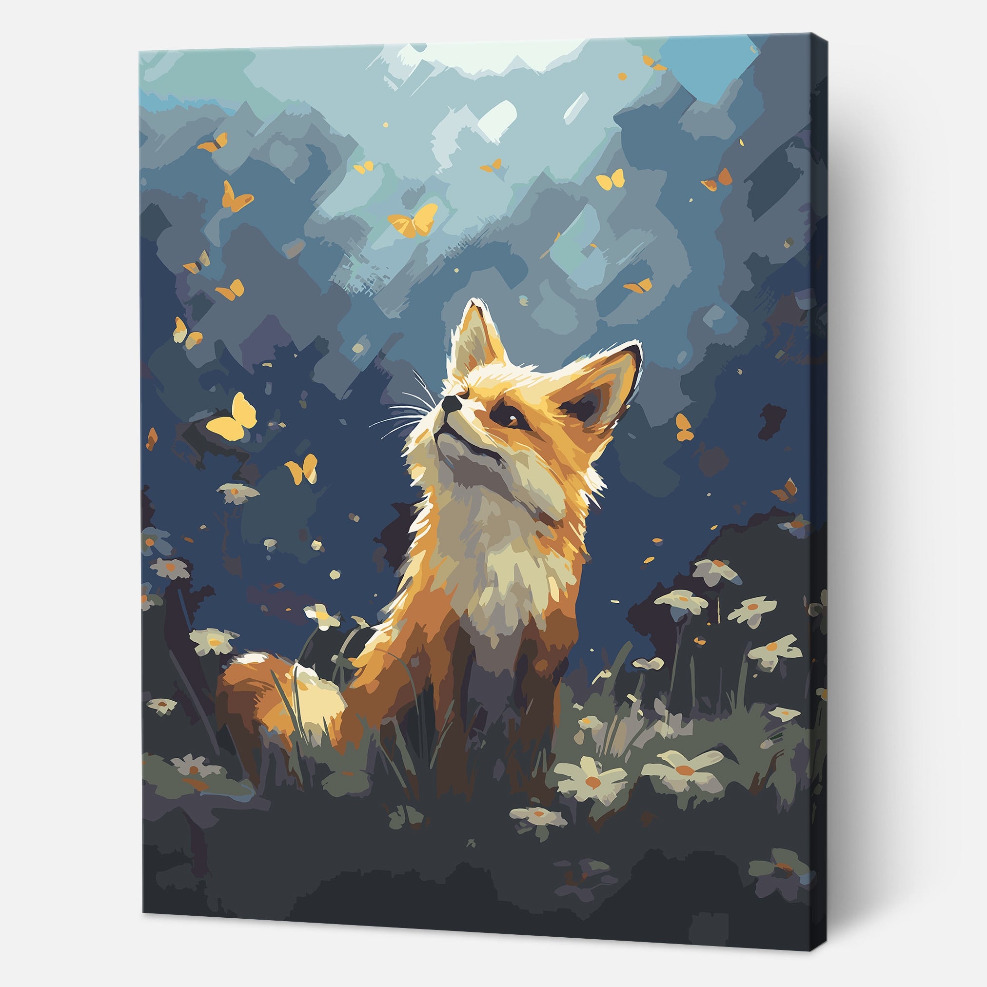 Fox and Butterflies