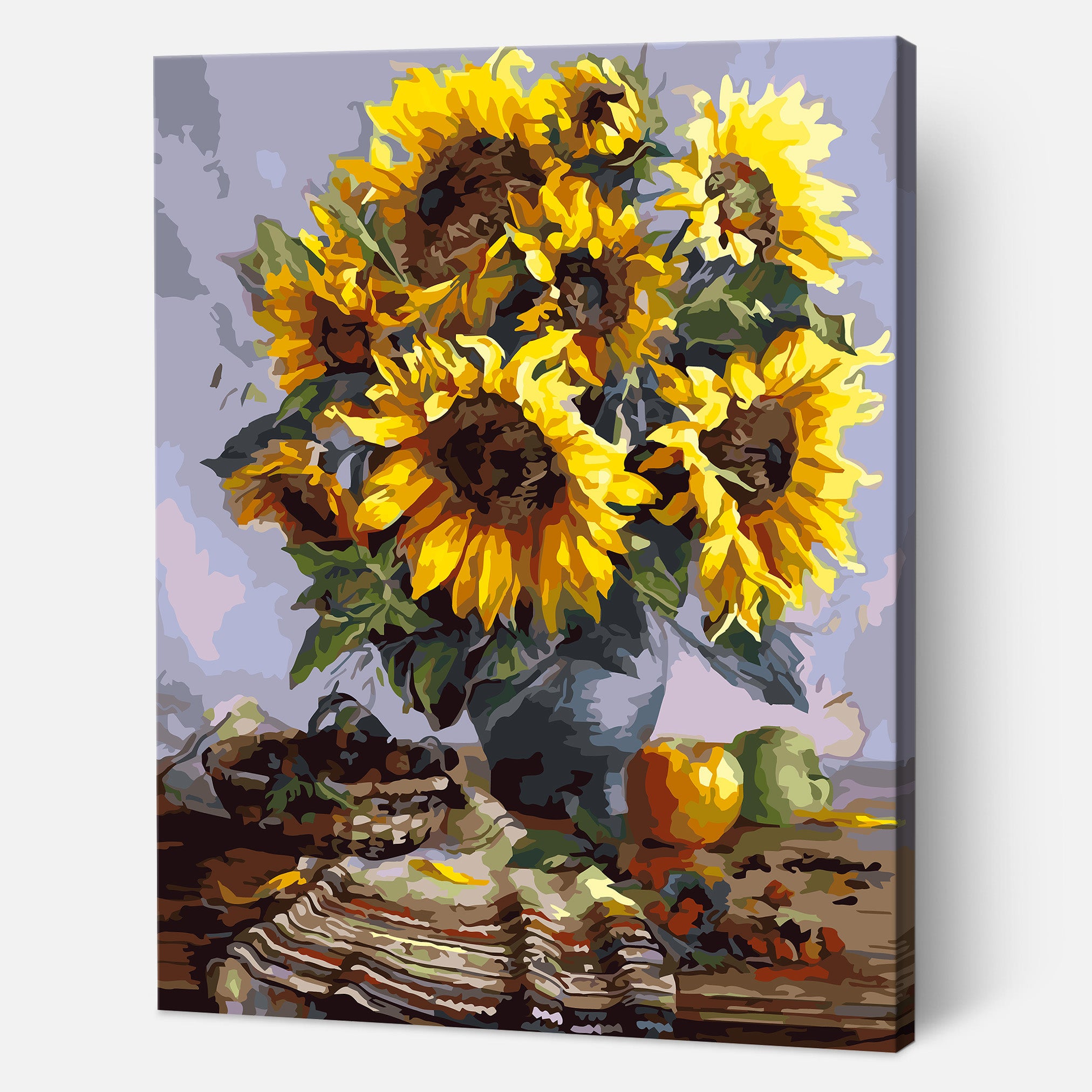Sunflowers in a vase