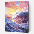 Sunset Waves