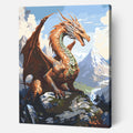 Dragon on the Cliff