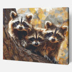 Charming Raccoons