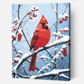 Cardinal in Winter