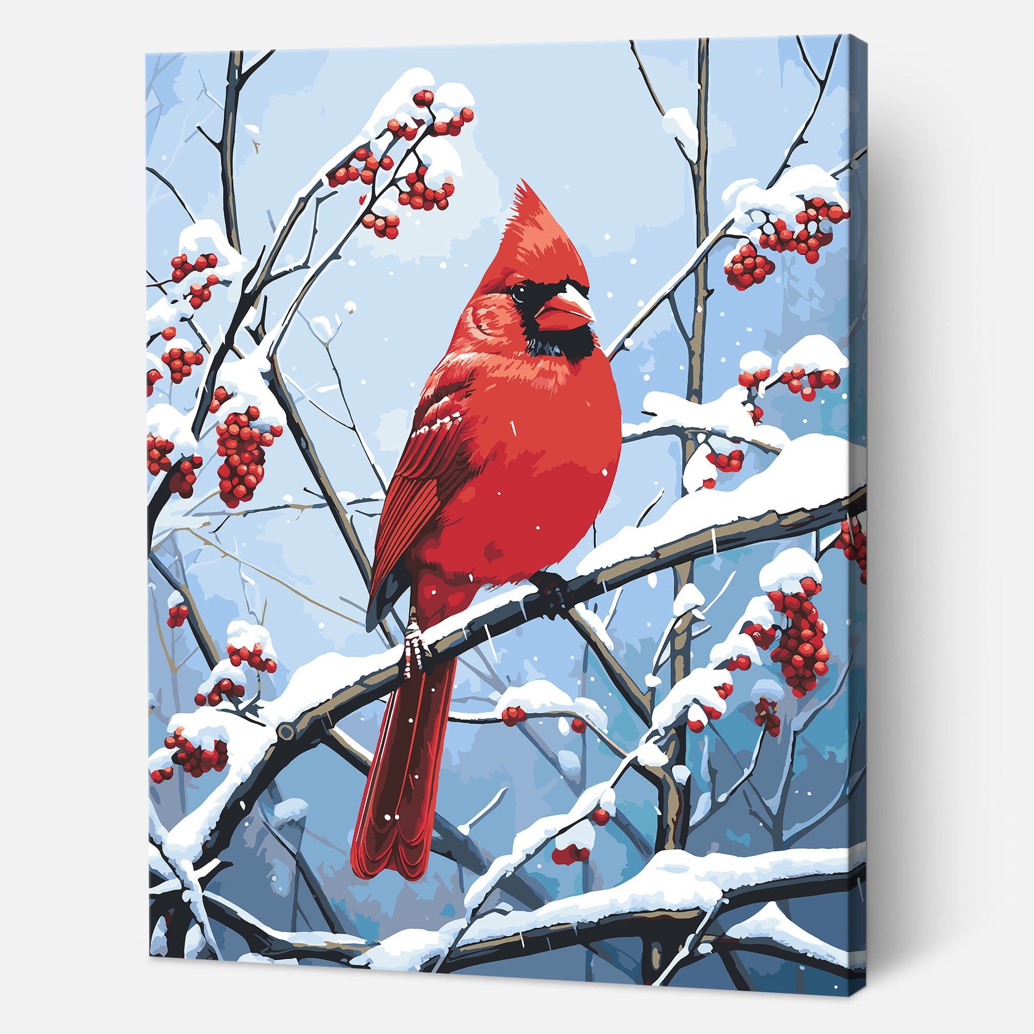 Cardinal in Winter