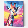 Giraffe at Sunset
