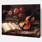 Violin and Roses