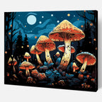Moonlit Mushrooms
