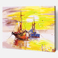 Boats at Sunset