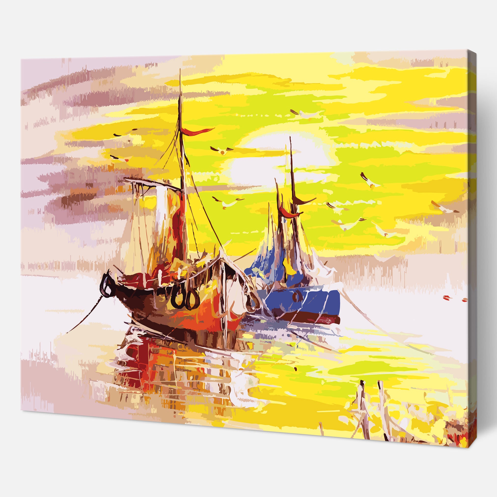 Boats at Sunset