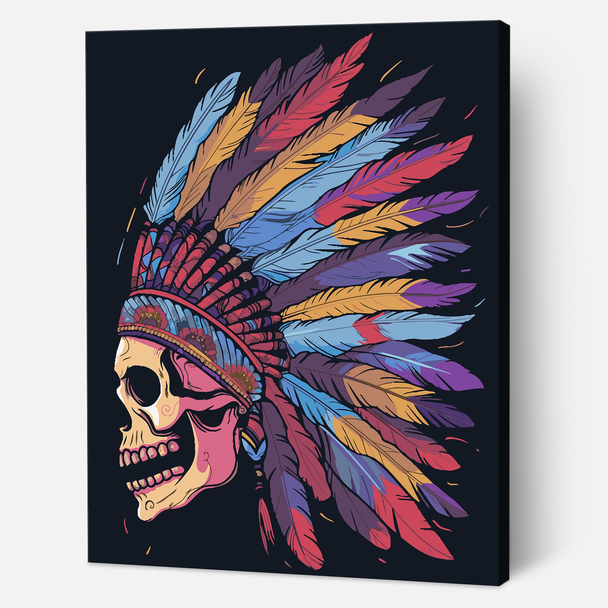 Feathered Skull