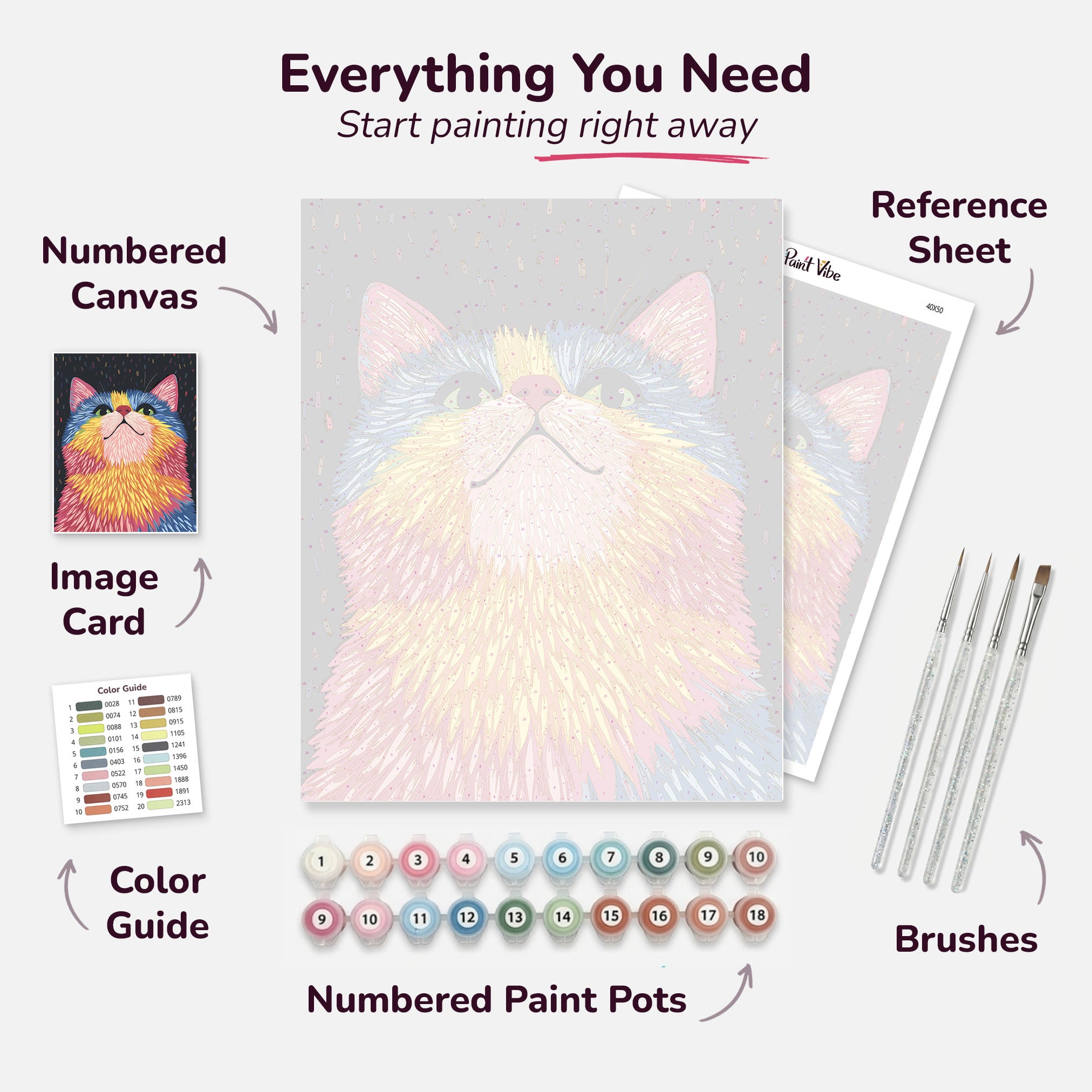 Vibrant Cat