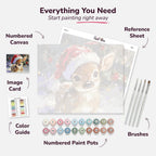 Festive Fawn's Welcome